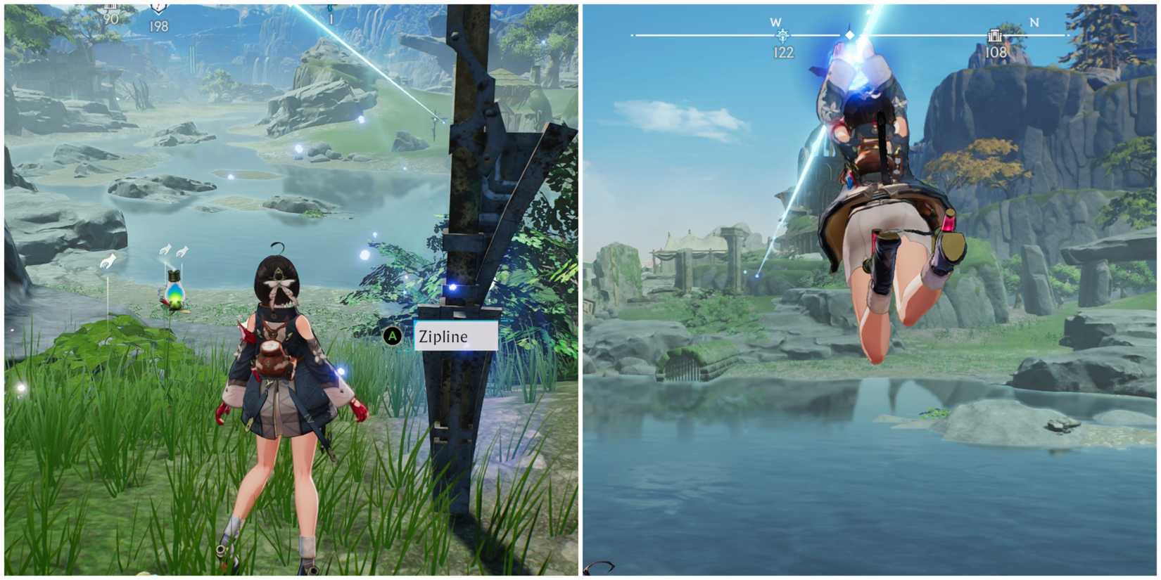 how use zipline atelier yumia