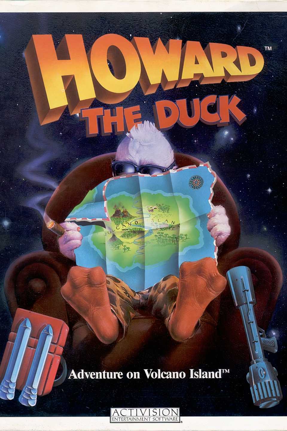 howard the duck tag page cover art game-1