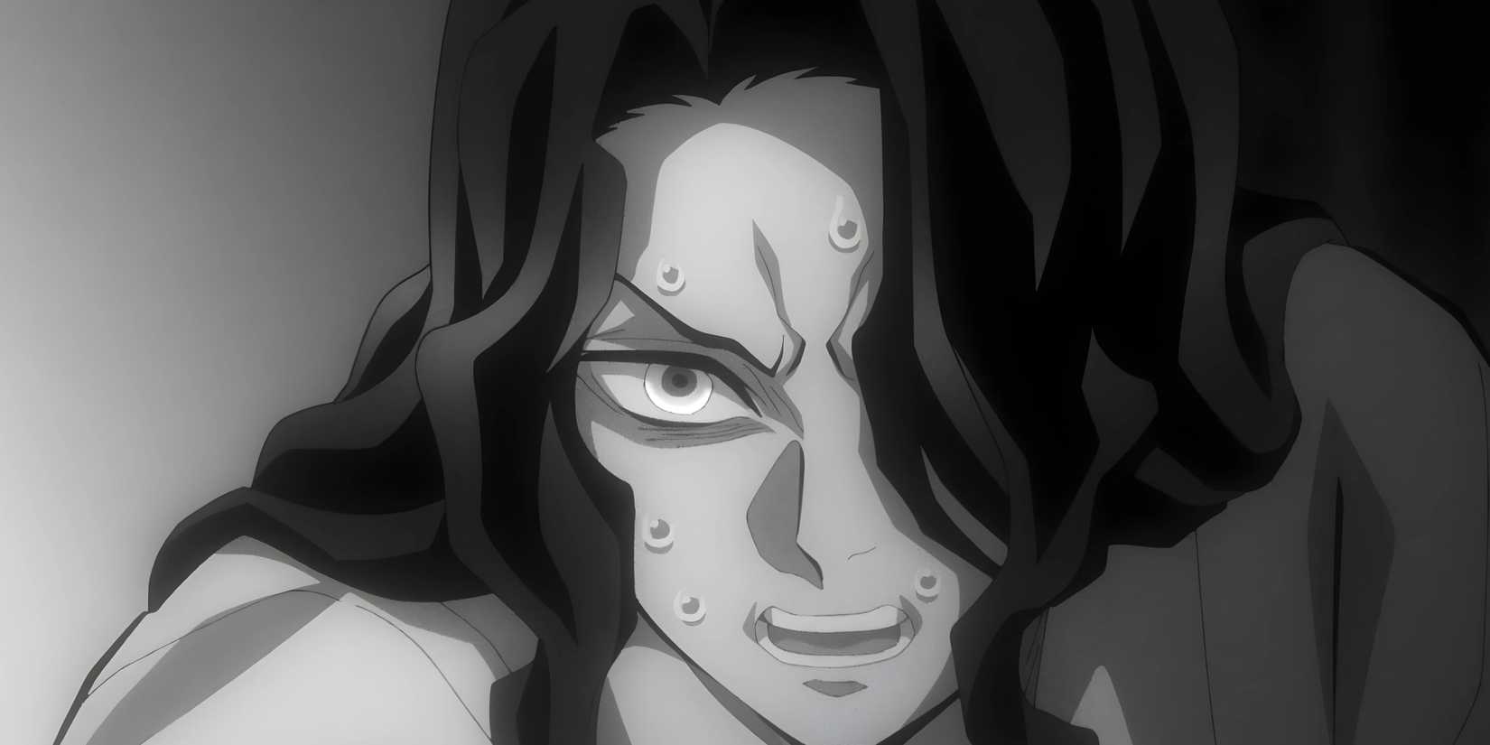 muzan escapes death from demon slayer yoriichi