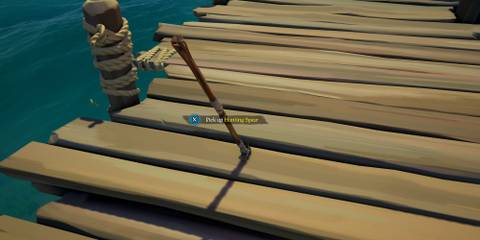 Hunting Spears in Sea of Thieves