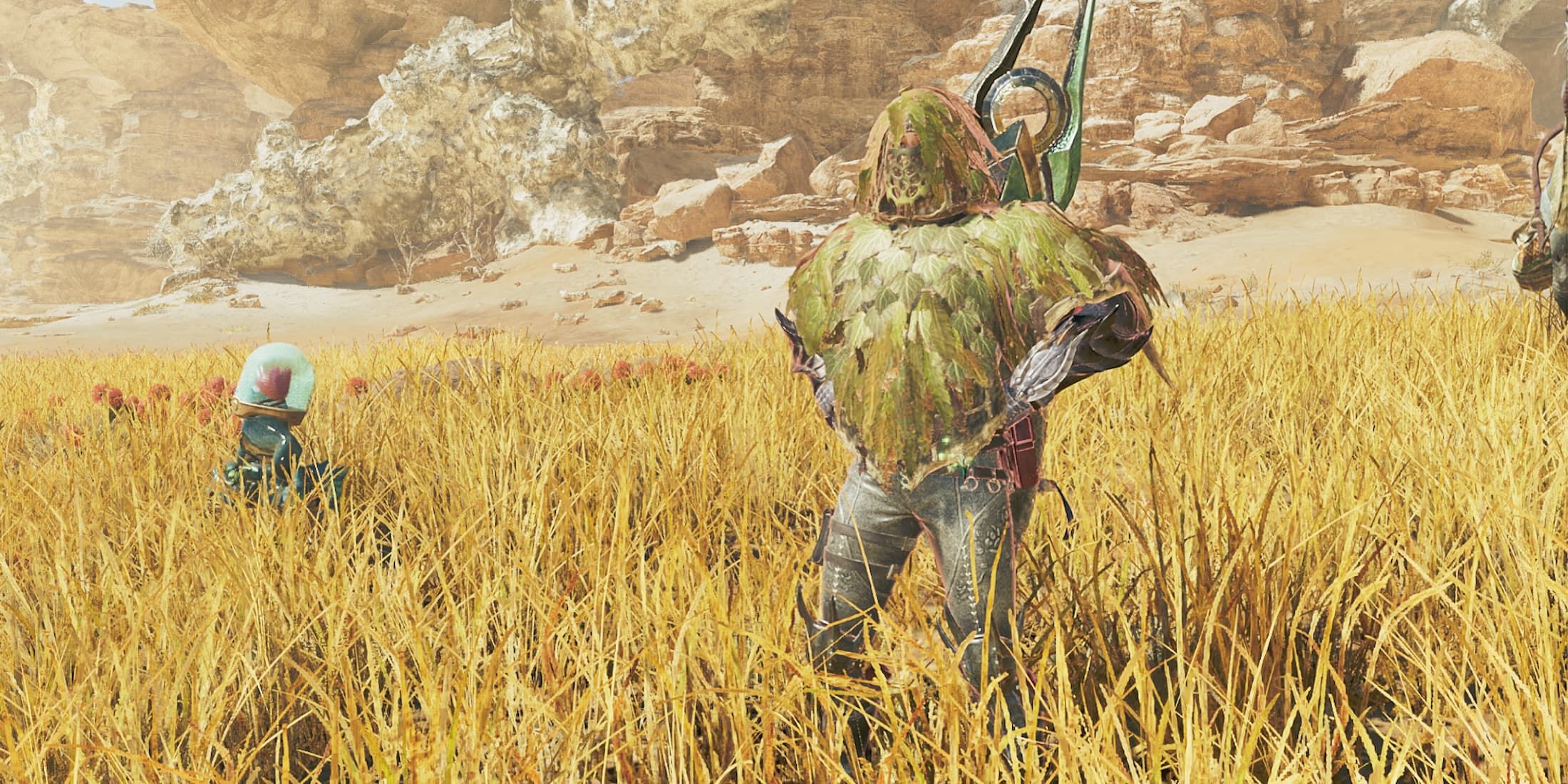 MH Wilds Ghillie Mantle