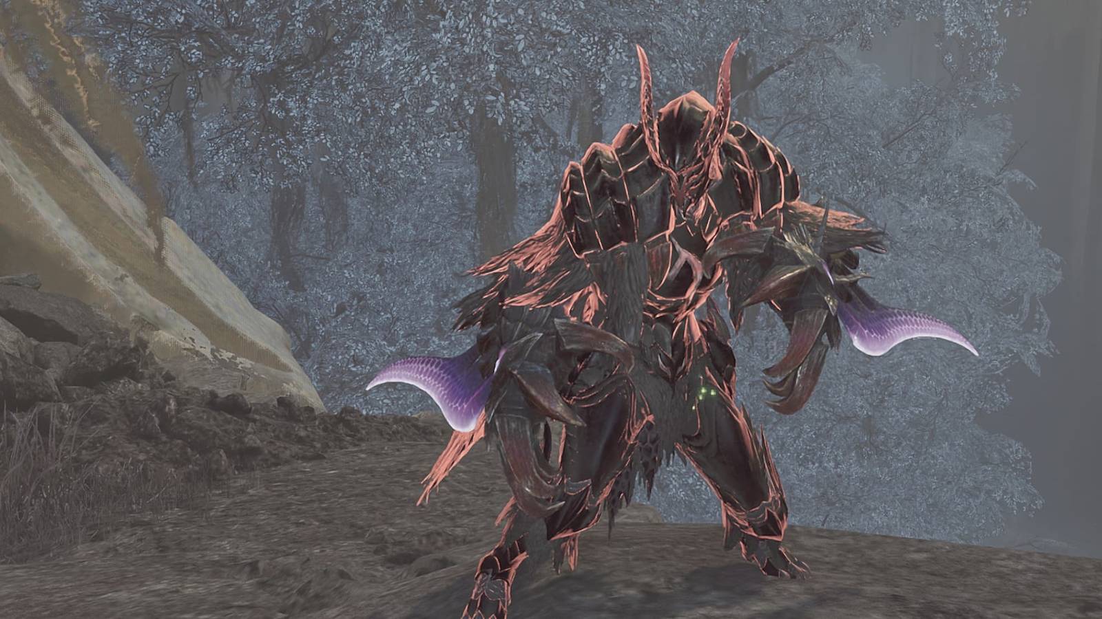 MH Wilds Gore Magala Armor with Dual blades