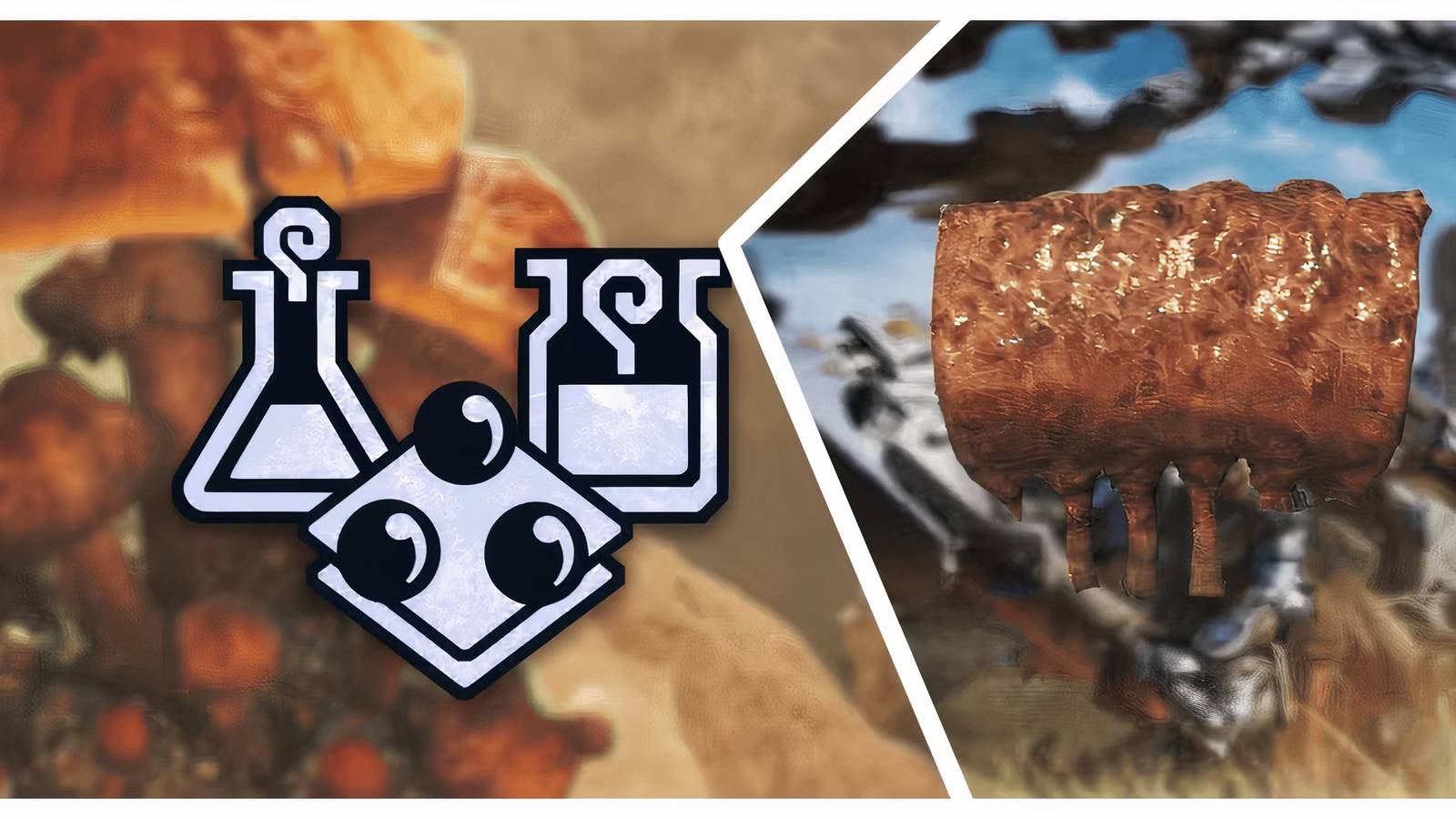 Potion, ancient potion and steak in Monster Hunter Wilds