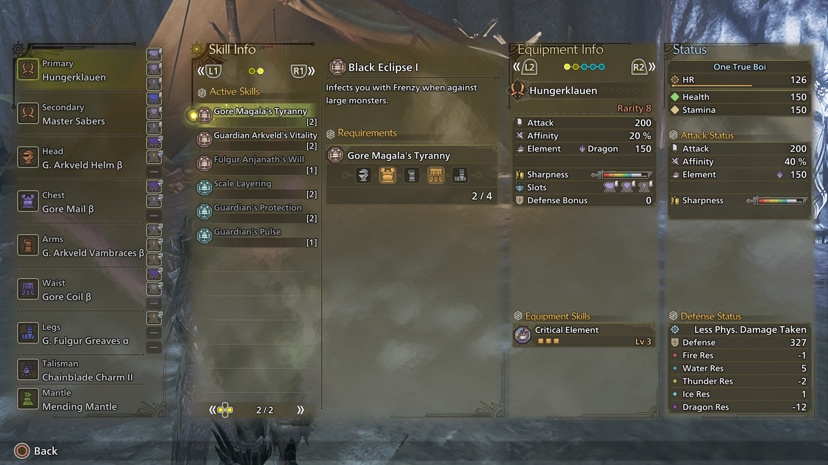 MH Wilds Black Eclipse Skill