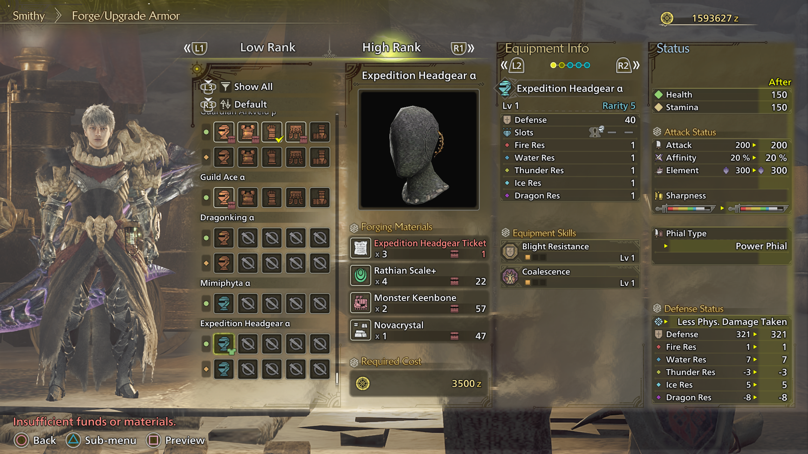 MH Wilds Expedition Headgear smithy