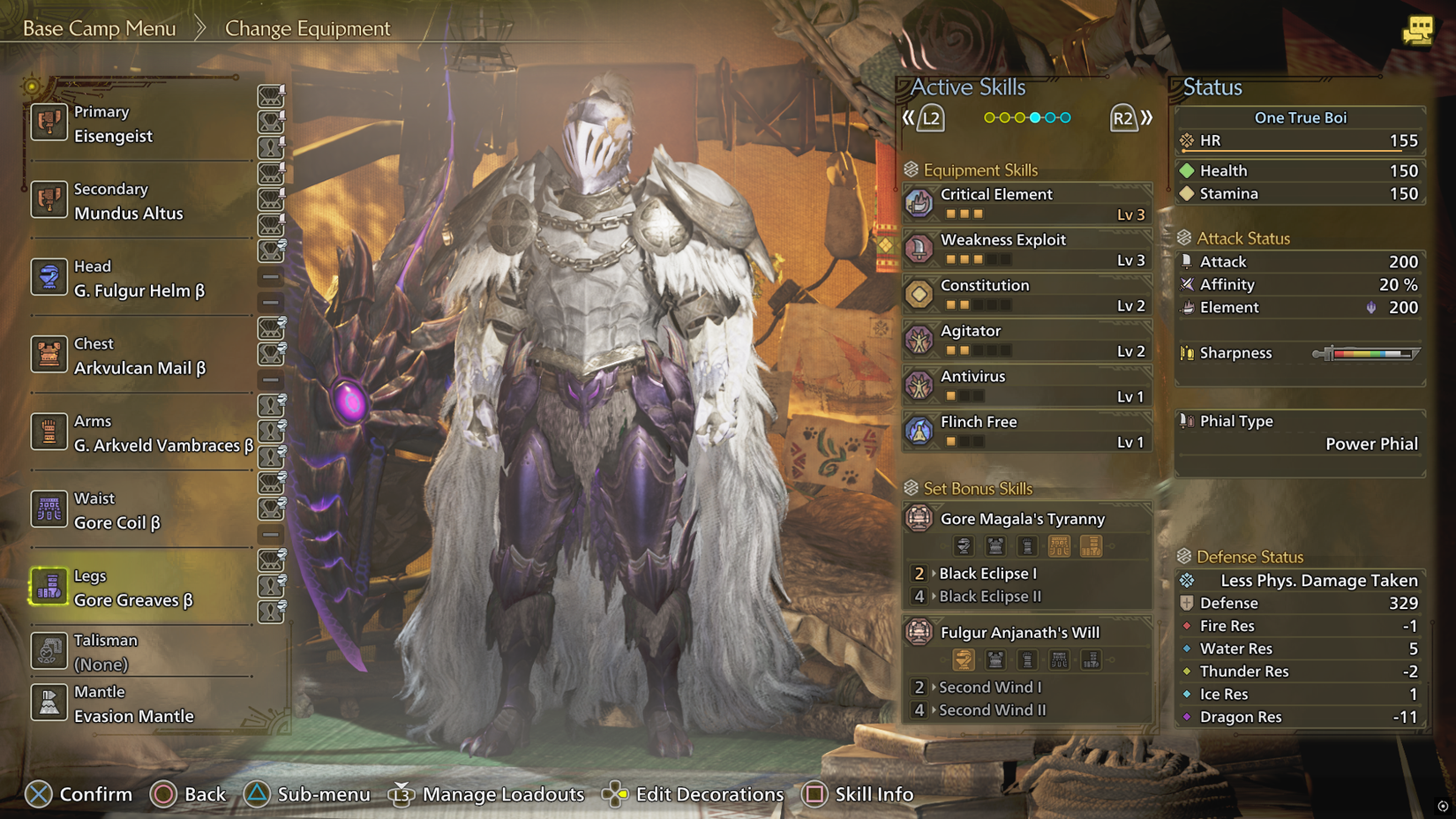 MH Wilds Endgame Meta Set Base