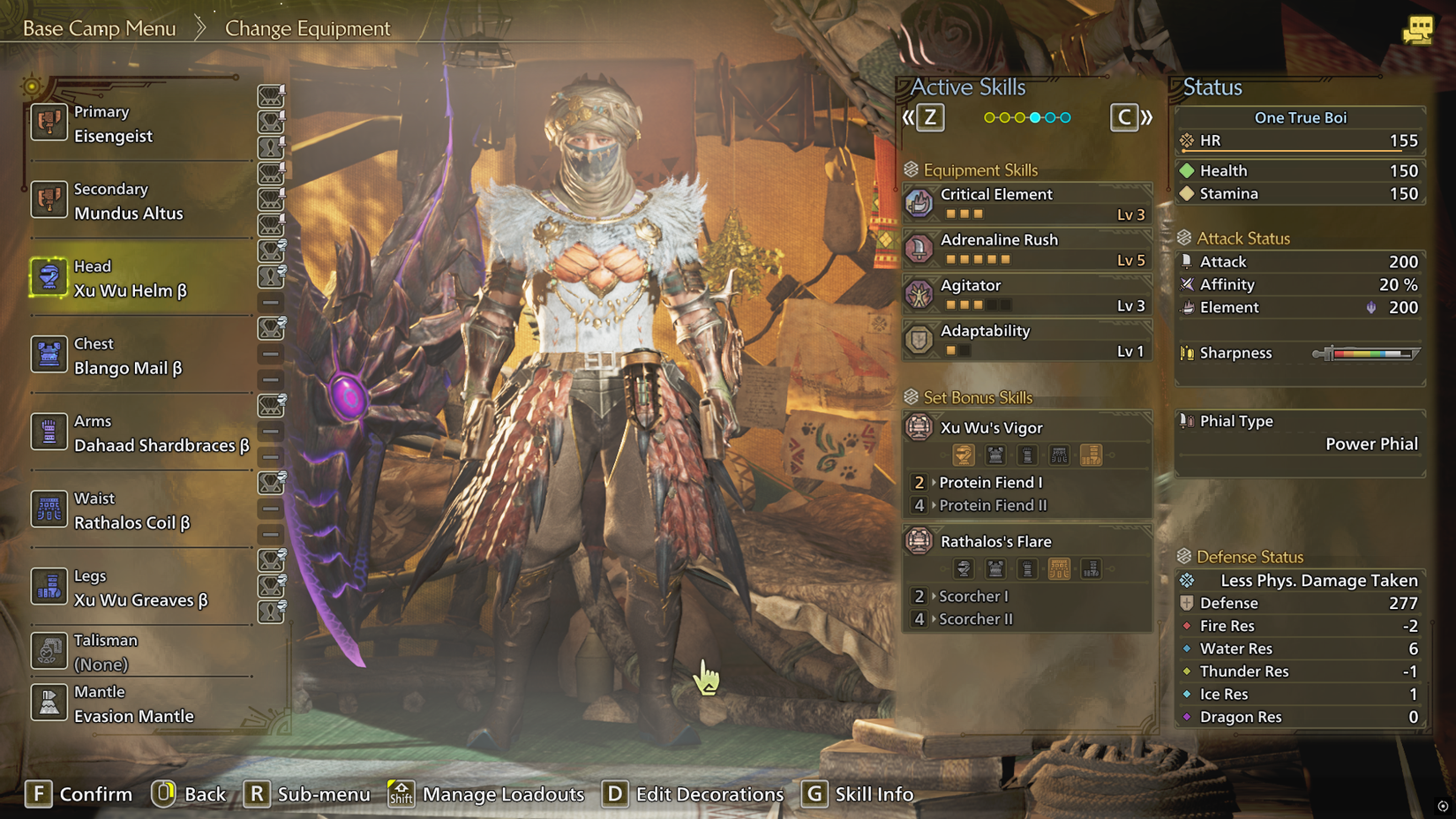 MH Wilds Adrenaline Rush mixed set