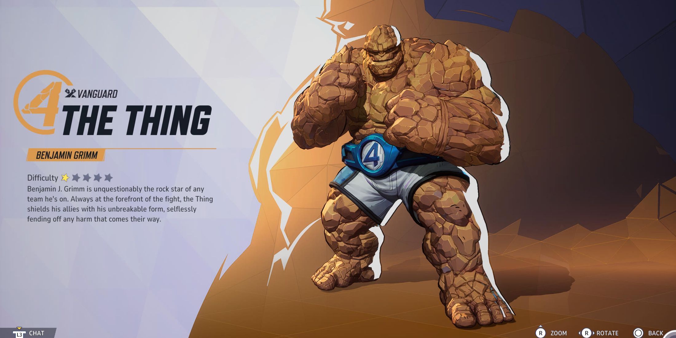 An image of The Thing in Marvel Rivals