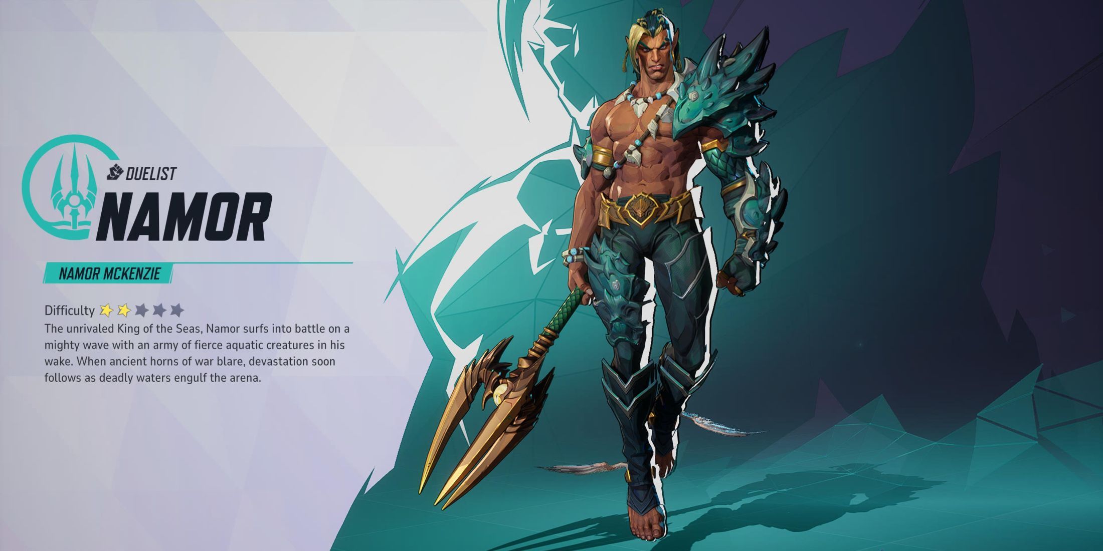 An image of Namor in Marvel Rivals