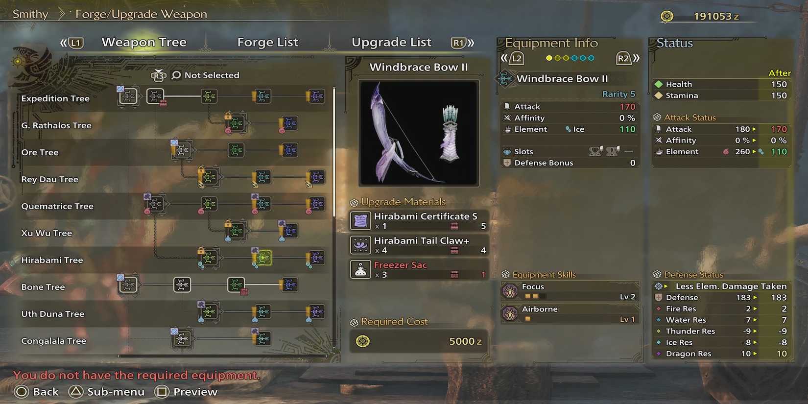 Monster Hunter Wilds - Windbrace Bow II