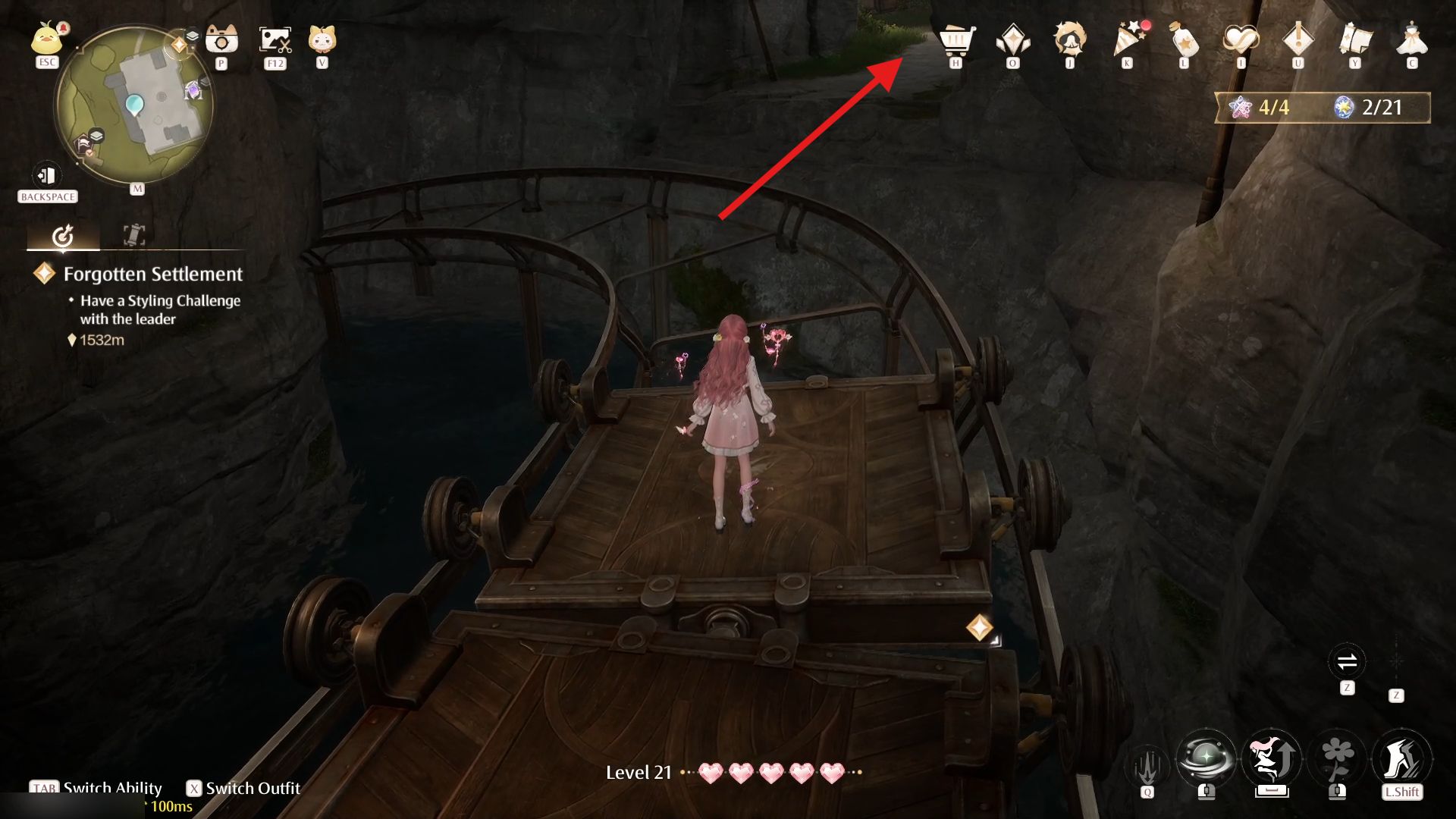 Infinity Nikki: All Whimstars & Dews of Inspiration in Ripple Wine Cellar