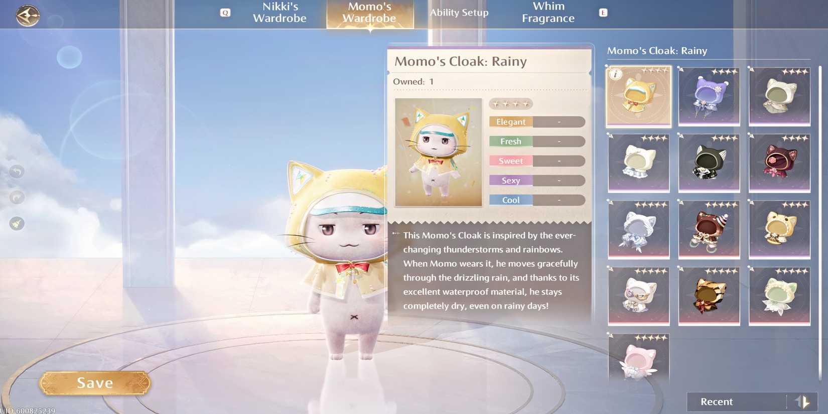 infinity-nikki-momo-cloak-rainy-outfit