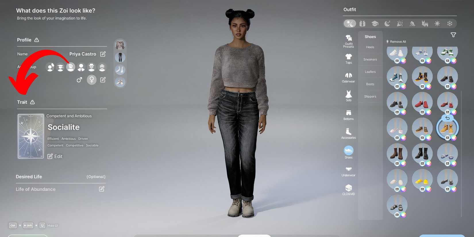 inZOI What are Traits