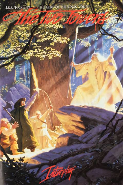 J.R.R. Tolkien's The Lord of the Rings, Vol. II - The Two Towers Cover