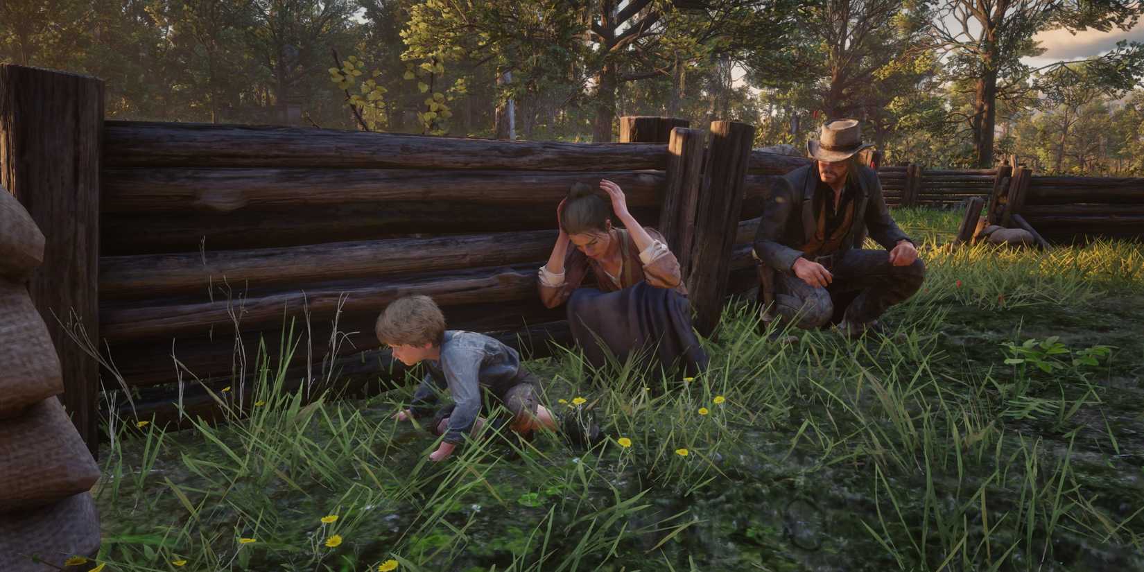 jack, abigail and john get attacked by o'driscolls