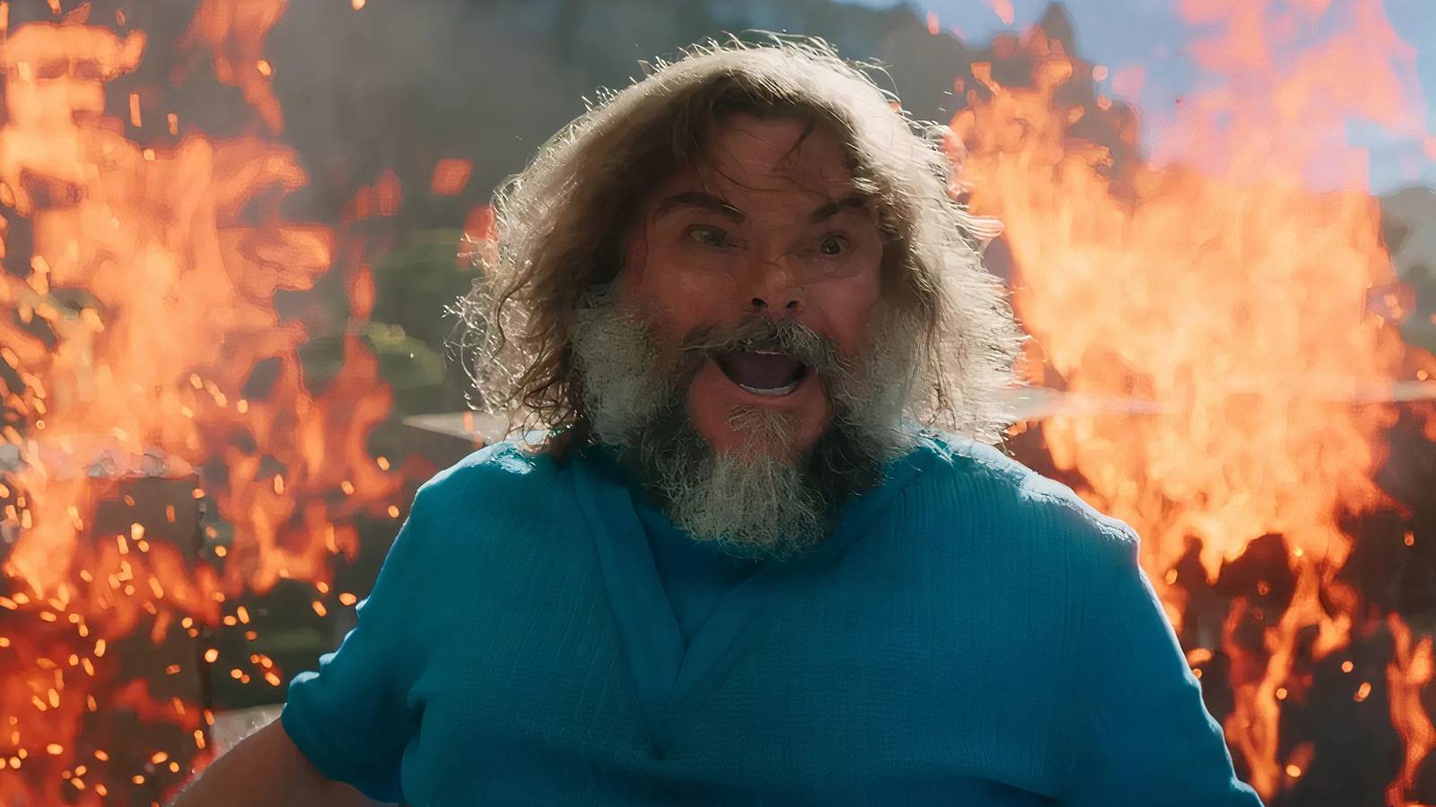 Jack Black in A Minecraft Movie 