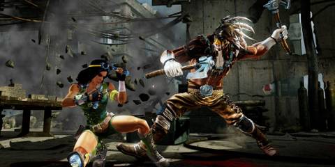 Jade fighting Thunder.