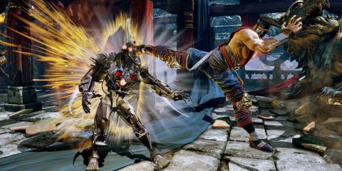 Jago fighting Fulgore.
