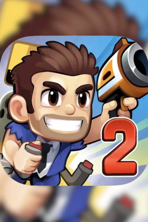 Jetpack Joyride 2 video game cover art tag