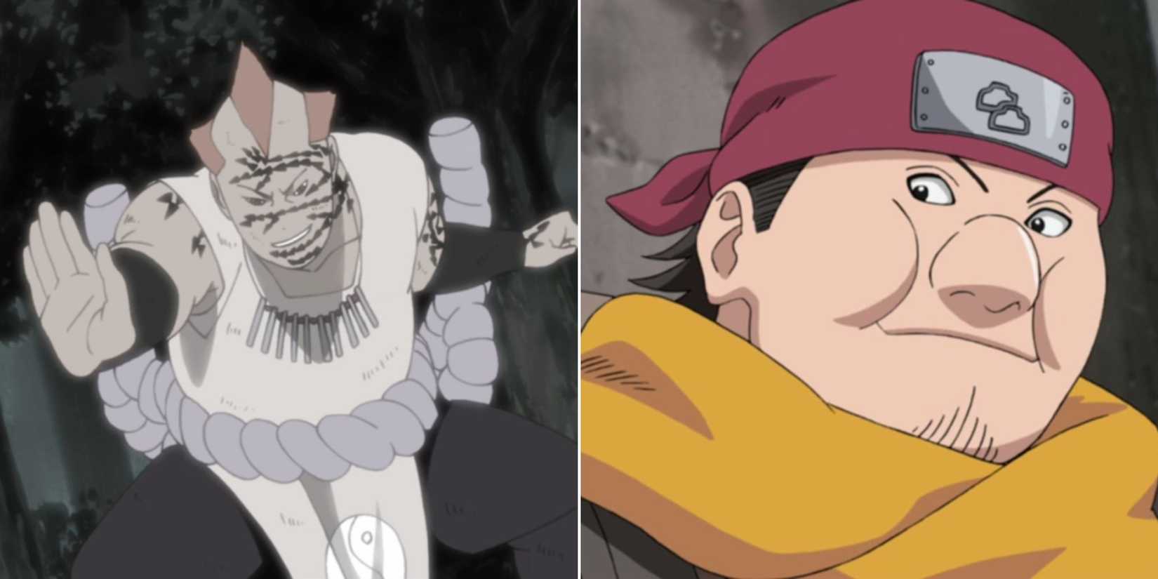 Jirobo and Akatsuchi in the anime.