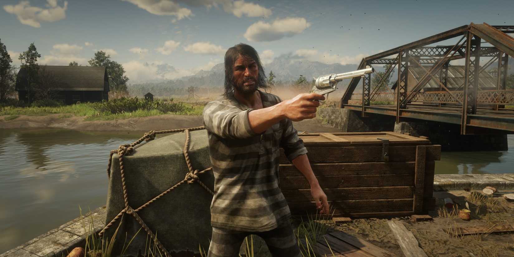 john marston as a prisoner