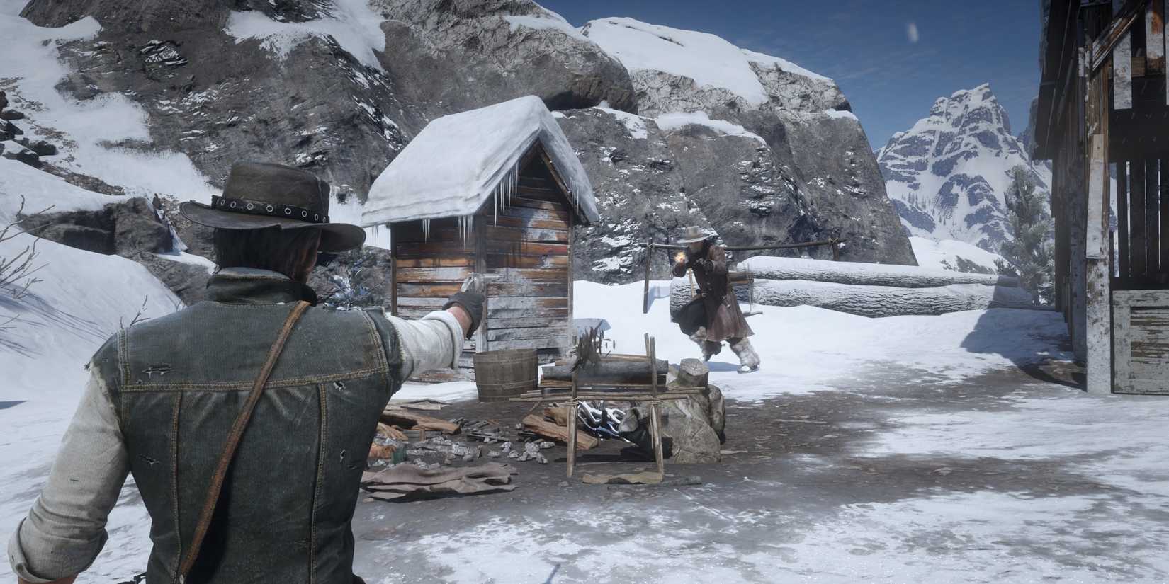 john marston shoots micah bell