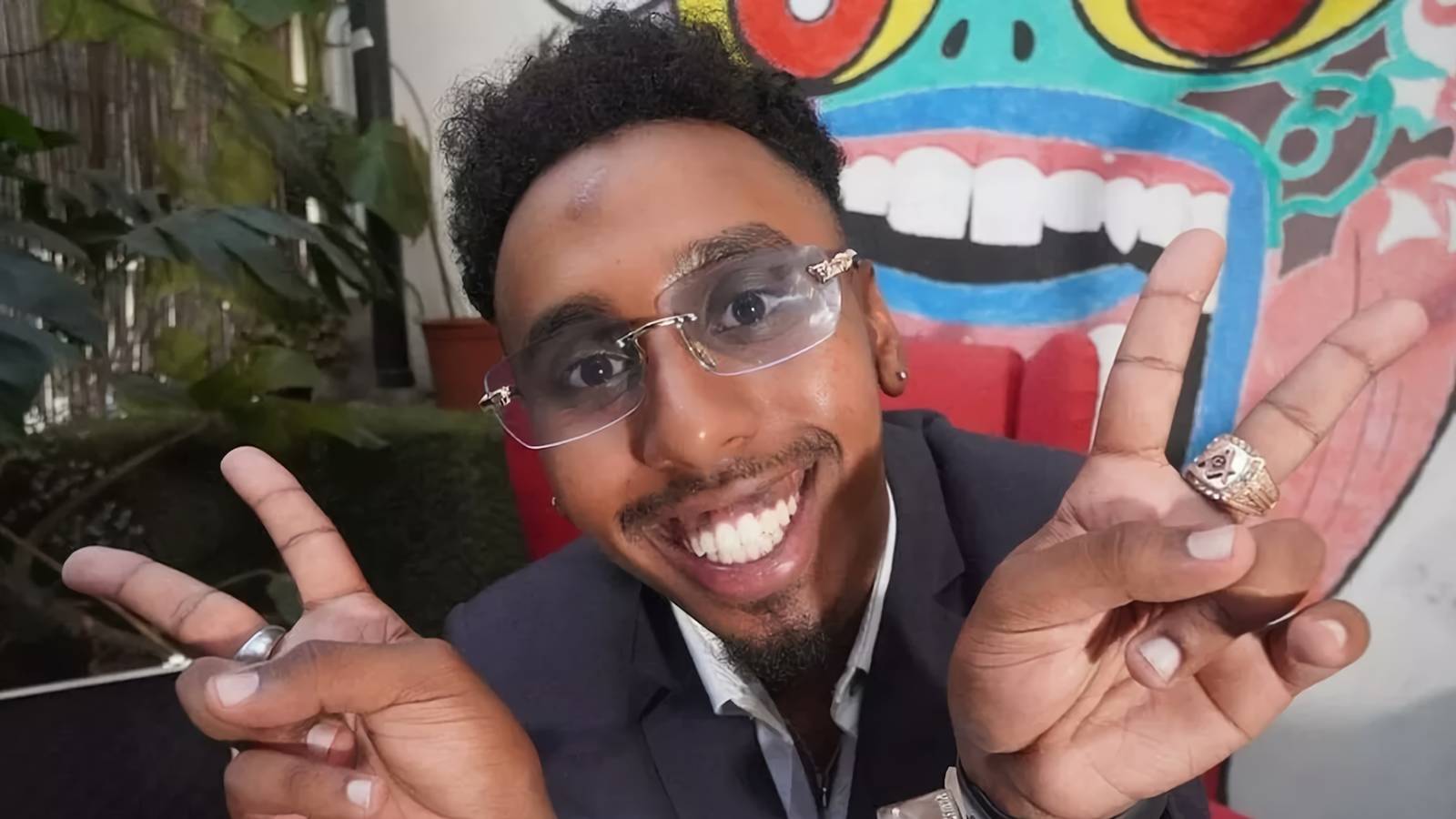 A photo of controversial streamer Johnny Somali