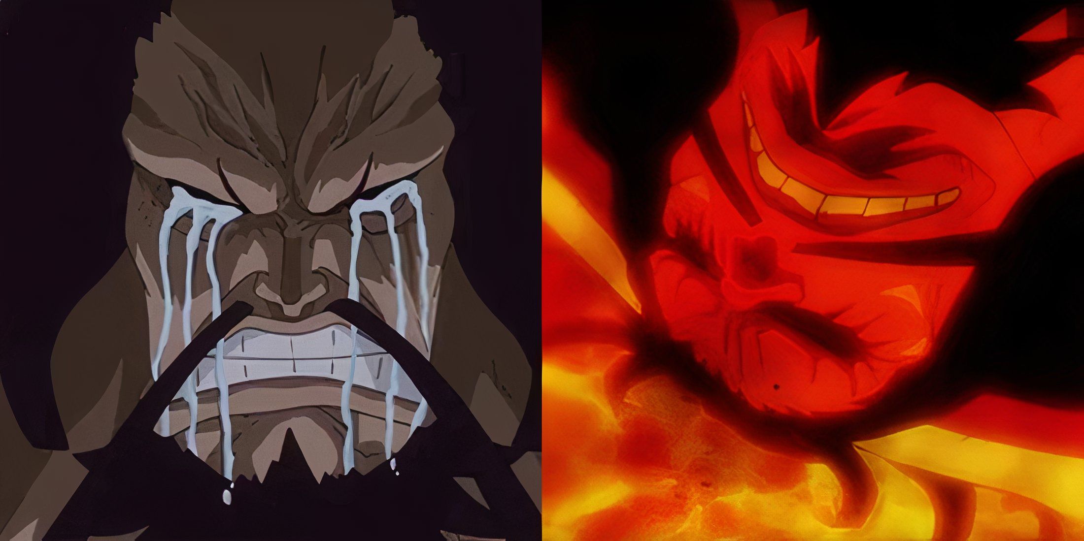 Kaido Crying One Piece