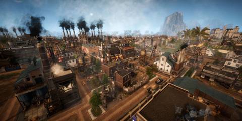 Kaiserpunk city in early development