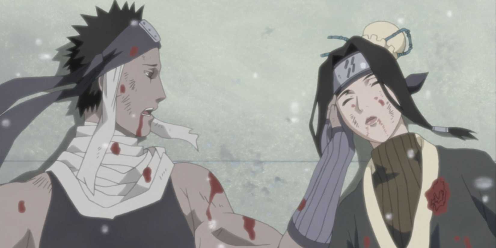 Kaku and Zabuza's deaht.