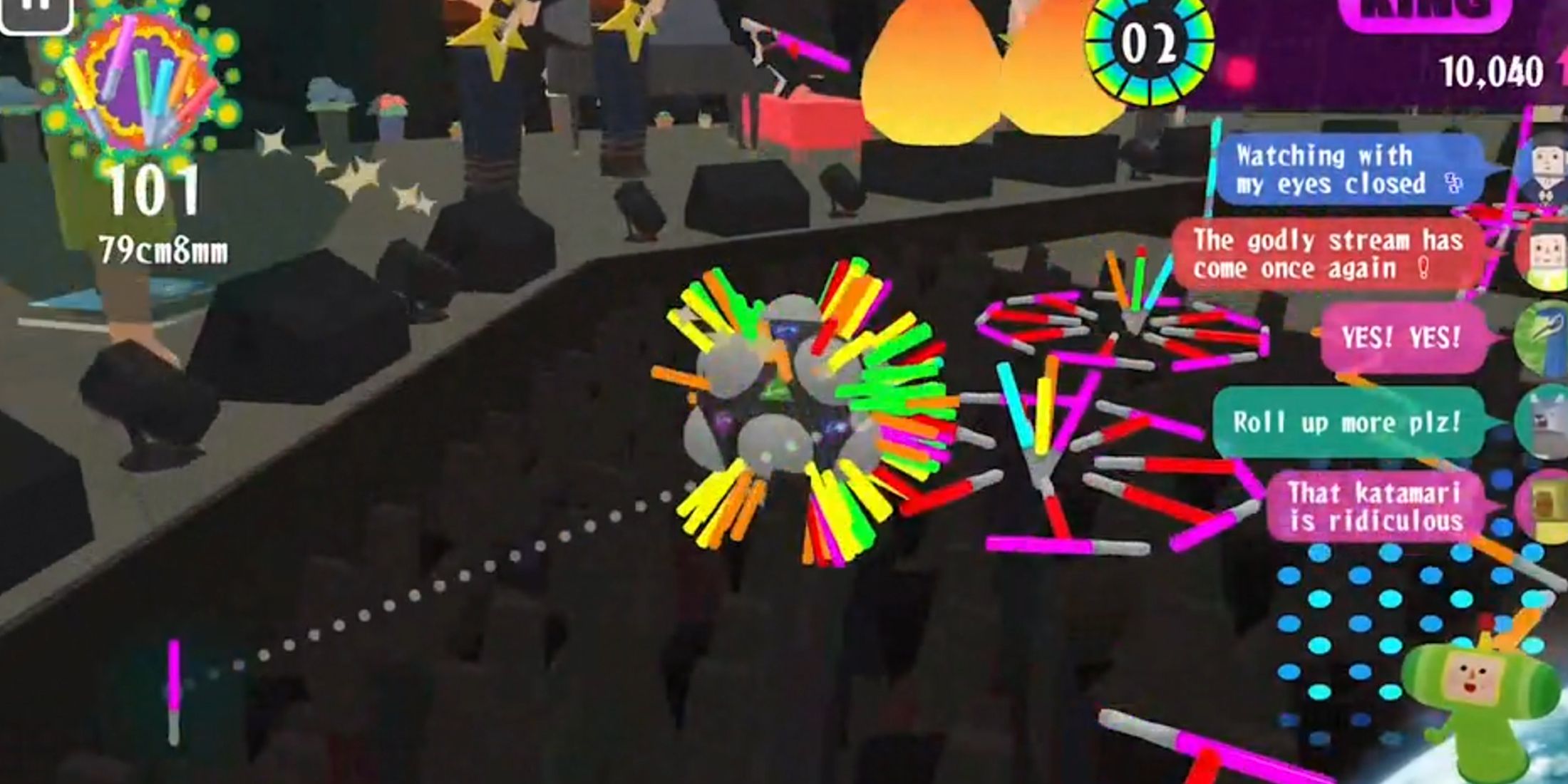 katamari damacy rolling live trailer screenshot 3