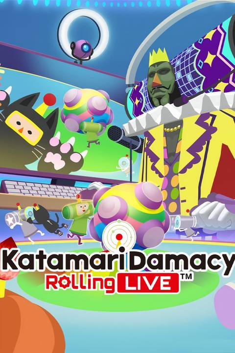 katamari damacy rolling live tag page cover art