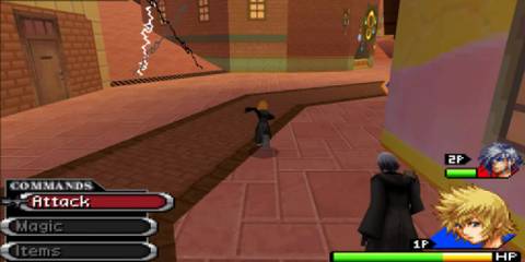 Player running around in Kingdom Hearts 358/2 Days