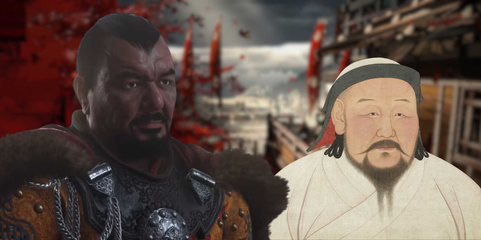 Khotun Khan and Kublai Khan