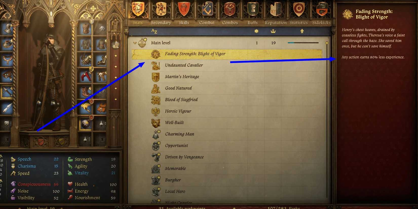 Kingdom Come Deliverance 2 Scaled XP Hardship Mod