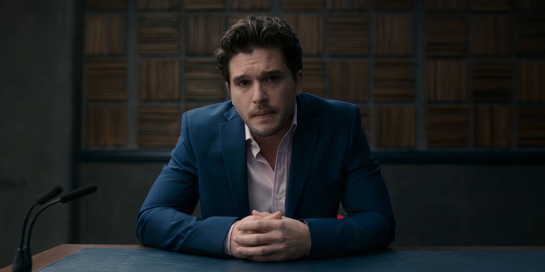 Kit Harington as the criminal suspect Alex in Criminal: UK