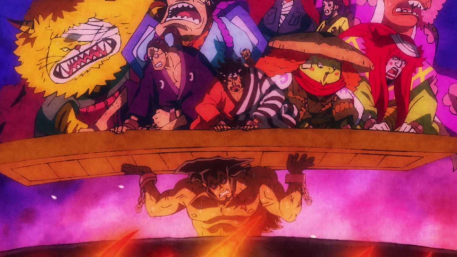 Kouzuki Oden morre salvando seus amigos