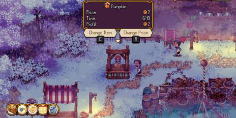 Kynseed running a small stand