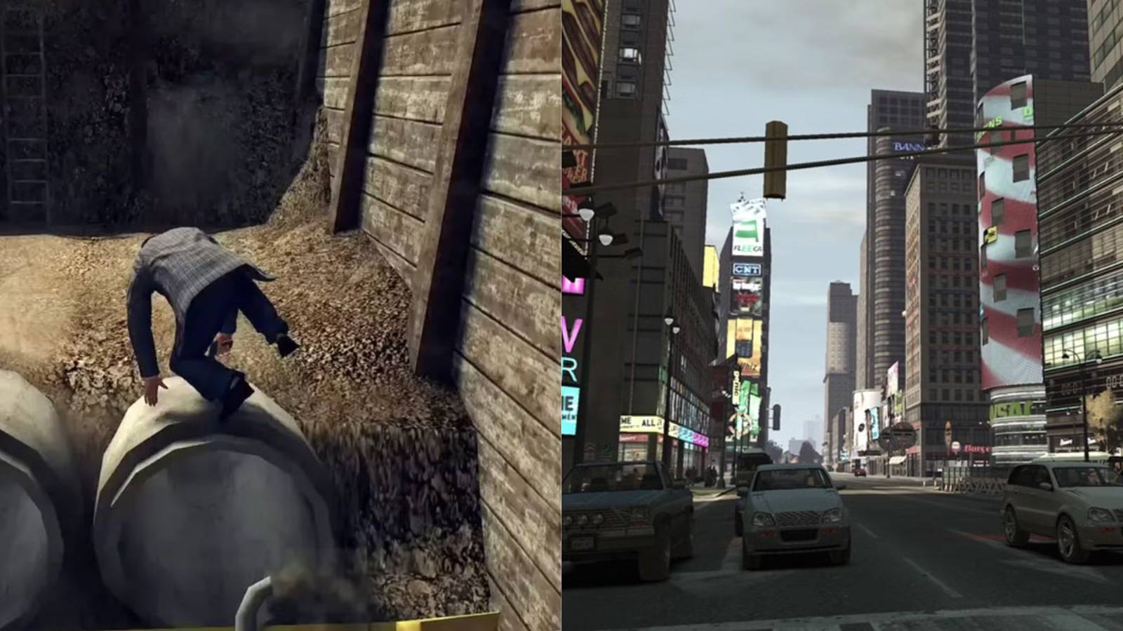 L.A. Noire and Grand Theft Auto 4