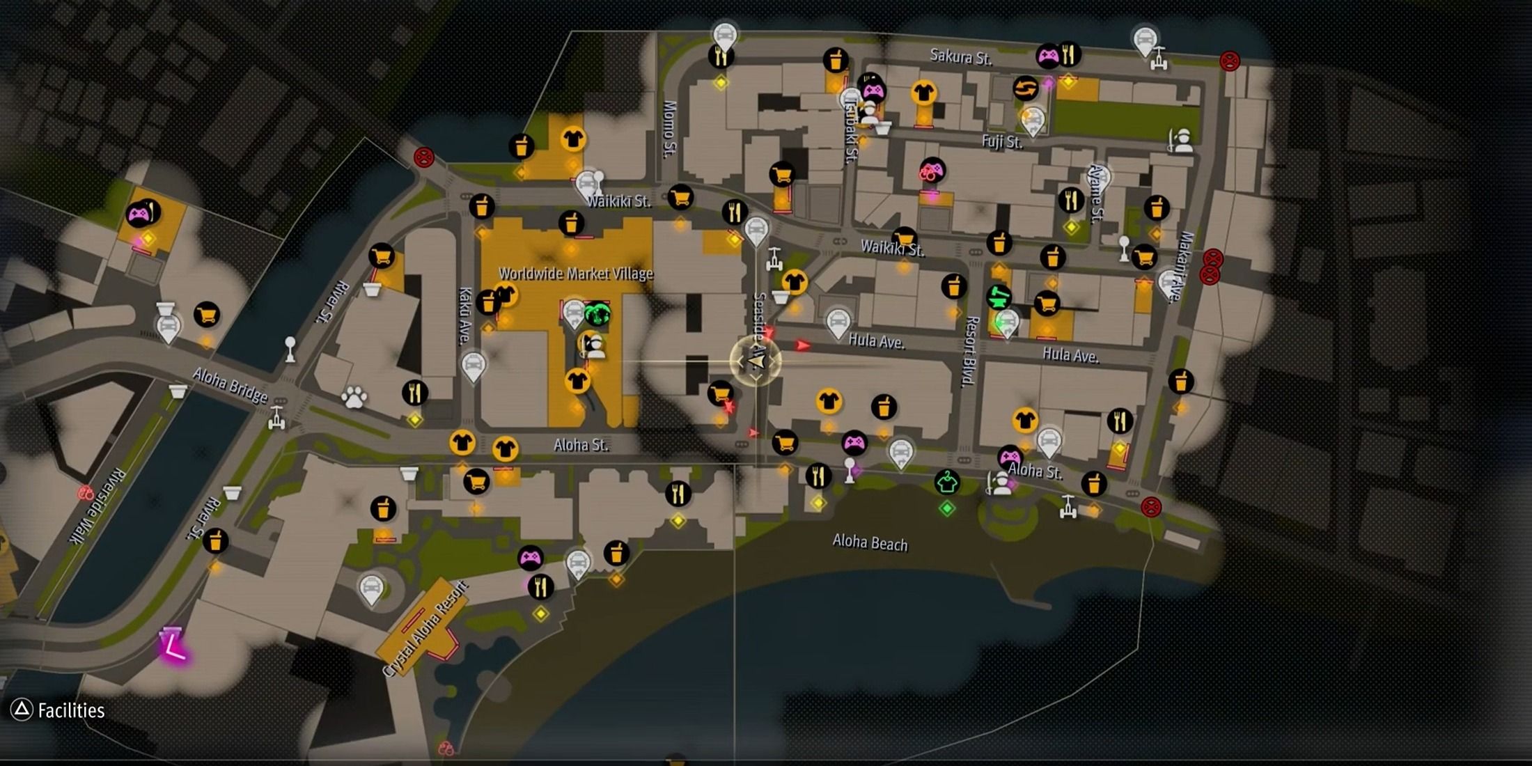 All Golden Ball Locations in Like a Dragon: Pirate Yakuza in Hawaii