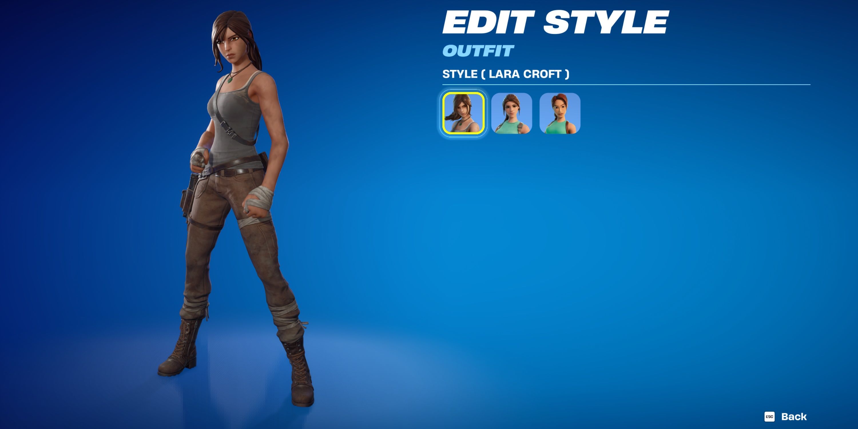 lara croft classic skin