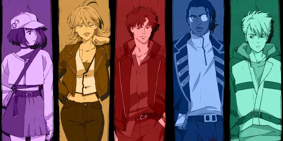 Lazarus anime character poster