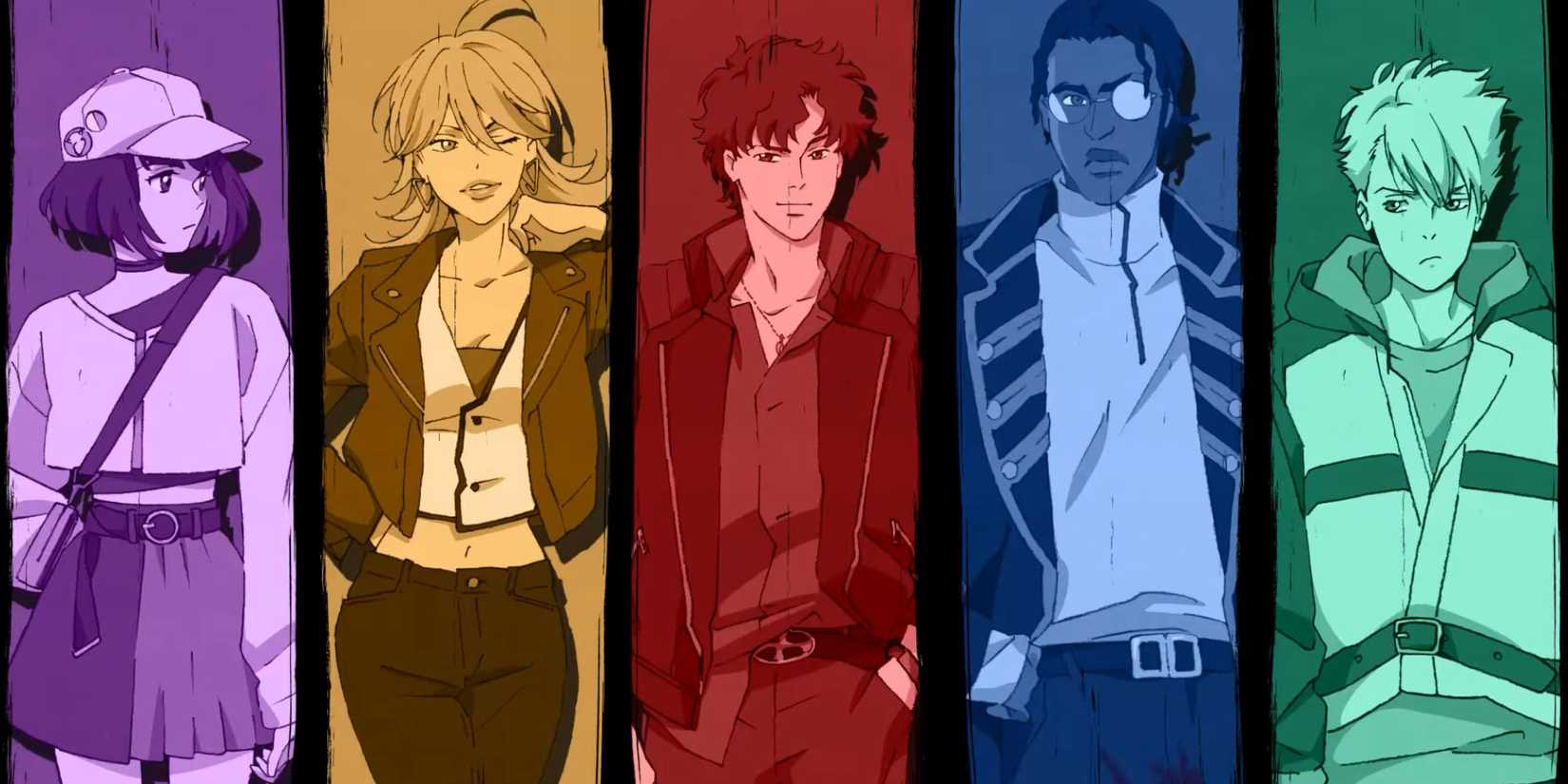 Lazarus anime character poster