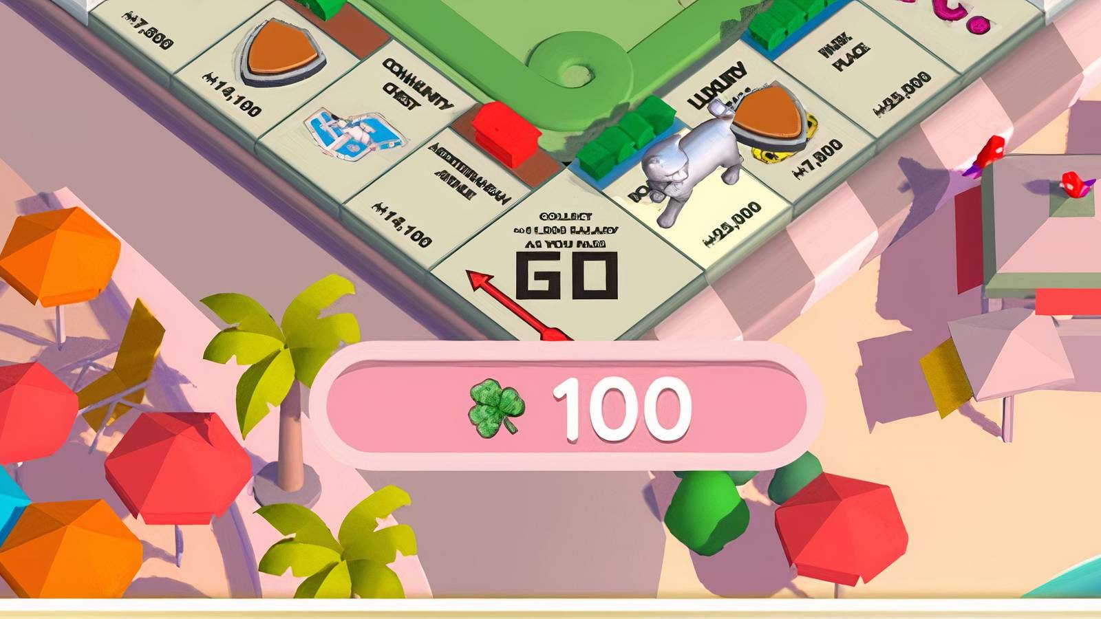 shamrock tokens st. paddy's partners monopoly go