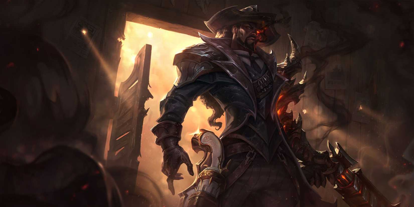League of Legends High Noon Lucian Skin