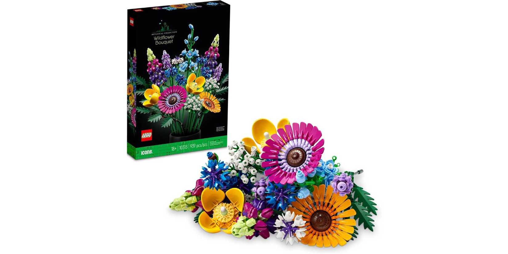 LEGO Botanicals Artificial Wildflower Bouquet
