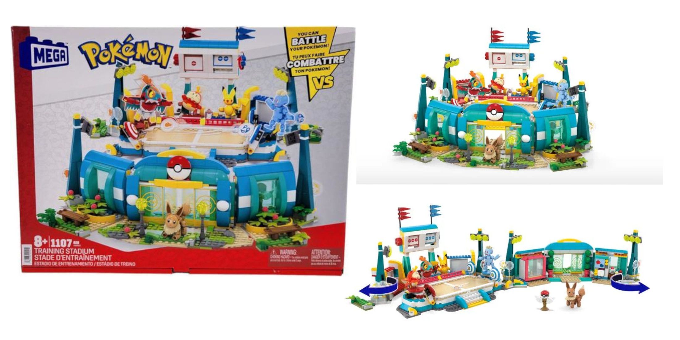 LEGO Mega Pokemon Training Stadium Set Featured Image-1