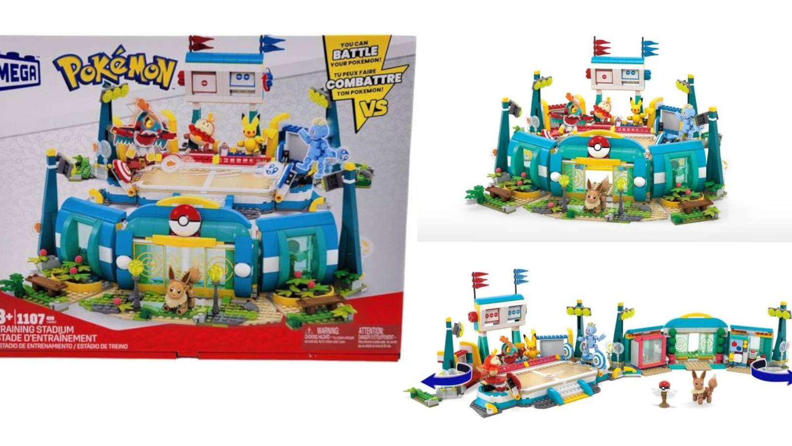 LEGO Mega Pokemon Training Stadium Set Featured Image-1