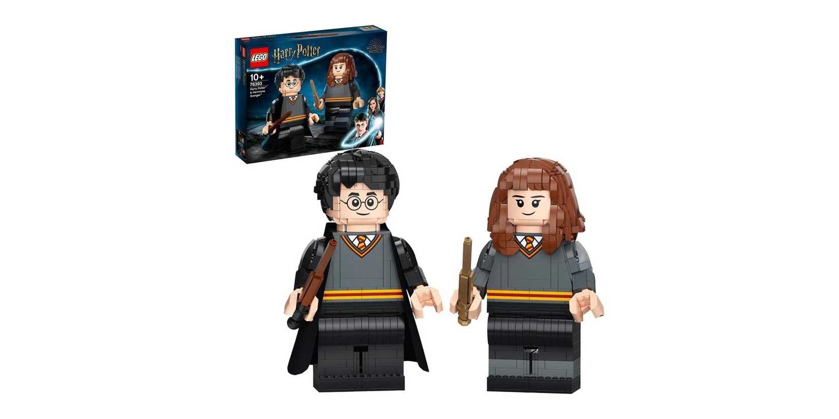 Lego Wizarding World Iconic Brick-Built Harry & Hermione