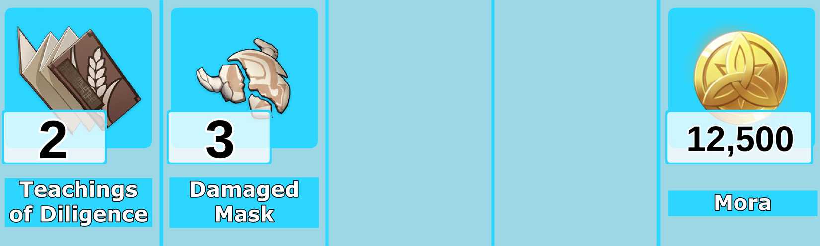 Level 2 Chongyun Talent Materials - Genshin Impact